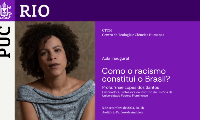 Inaugural Lecture 2024.2 – Ynaê Lopes dos Santos