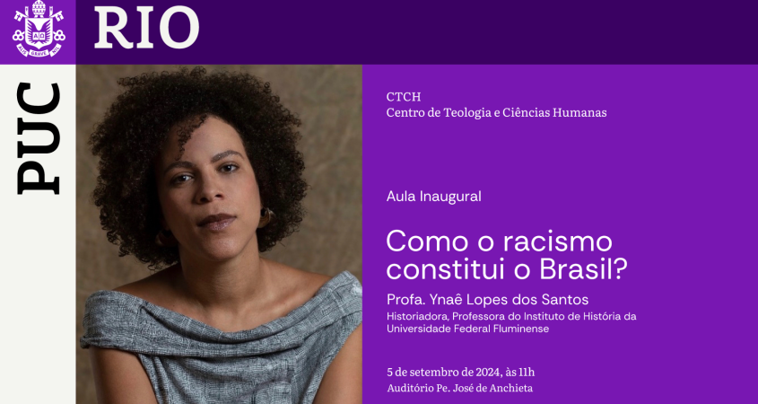 Inaugural Lecture 2024.2 – Ynaê Lopes dos Santos